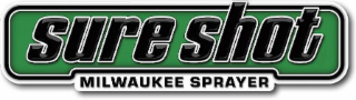 SURE SHOT MILWAUKEE SPRAYER logo