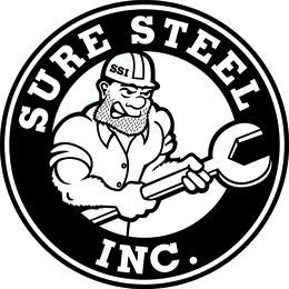 SURE STEEL INC. SSI logo