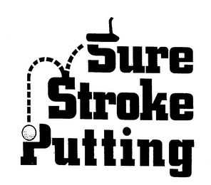 SURE STROKE PUTTING logo