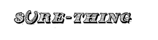 SURE-THING logo