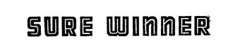 SURE WINNER logo