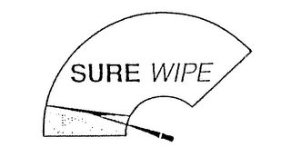 SURE WIPE logo