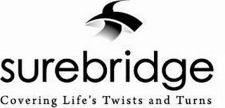 SUREBRIDGE COVERING LIFE'S TWISTS AND TURNS logo