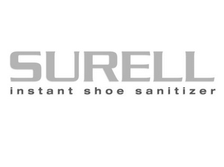 SURELL INSTANT SHOE SANITIZER logo