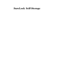 SURELOCK SELF-STORAGE logo