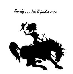 SURELY ... WE'LL FIND A CURE. logo