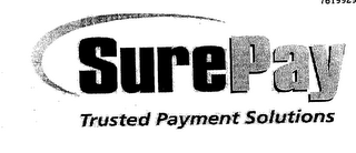 SUREPAY TRUSTED PAYMENT SOLUTIONS logo