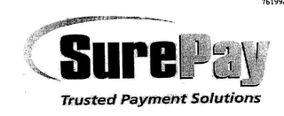 SUREPAY TRUSTED PAYMENT SOLUTIONS logo