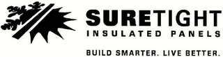 SURETIGHT INSULATED PANELS BUILD SMARTER. LIVE BETTER. logo