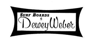 SURF BOARDS BY DEWEY WEBER logo
