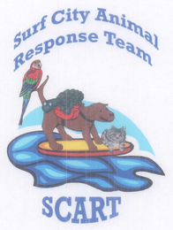 SURF CITY ANIMAL RESPONSE TEAM SCART logo