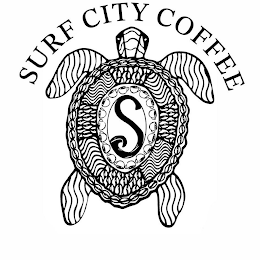 SURF CITY COFFEE S logo