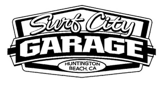 SURF CITY GARAGE HUNTINGTON BEACH, CA logo