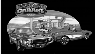 SURF CITY GARAGE HUNTINGTON BEACH, CA logo