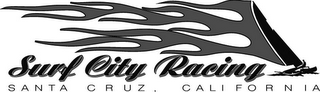 SURF CITY RACING SANTA CRUZ, CALIFORNIA logo