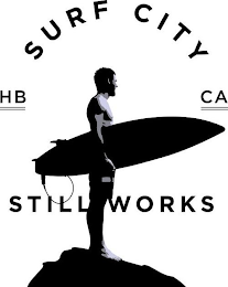 SURF CITY STILL WORKS HB CA logo
