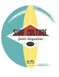 SURF CULTURE SAINT AUGUSTINE SINCE 1915 ST. AUGUSTINE HISTORICAL SOCIETY logo