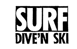SURF DIVE'N SKI logo