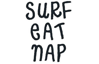 SURF EAT NAP logo