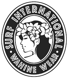 · SURF INTERNATIONAL · WAHINE WEAR logo
