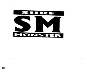 SURF MONSTER SM logo