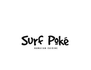 SURF POKÉ HAWAIIAN CUISINE logo