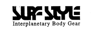 SURF STYLE INTERPLANETARY BODY GEAR logo