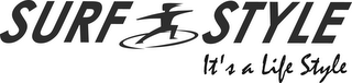 SURF STYLE IT'S A LIFE STYLE logo