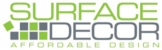 SURFACE DECOR AFFORDABLE DESIGN logo