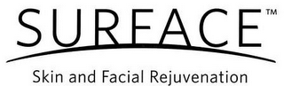 SURFACE SKIN AND FACIAL REJUVENATION logo