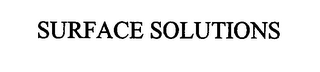 SURFACE SOLUTIONS logo