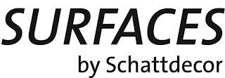 SURFACES BY SCHATTDECOR logo