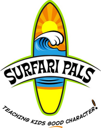 SURFARI PALS TEACHING KIDS GOOD CHARACTER! logo