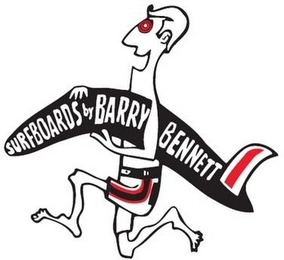 SURFBOARDS BY BARRY BENNETT logo