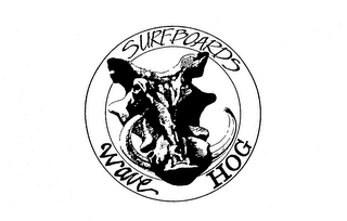 SURFBOARDS WAVE HOG logo
