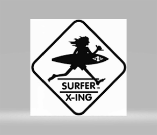 SURFER X-ING logo