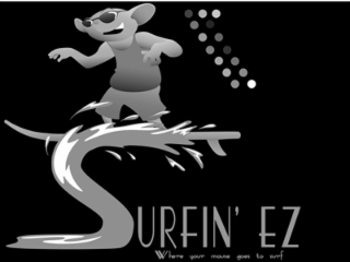 SURFIN' EZ WHERE YOUR MOUSE GOES TO SURF logo