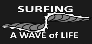 SURFING A WAVE OF LIFE logo