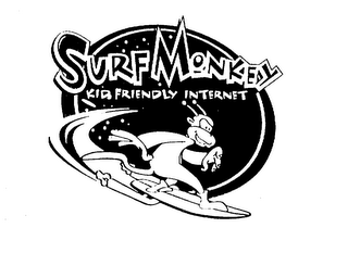 SURFMONKEY KID FRIENDLY INTERNET logo
