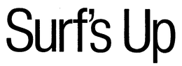 SURF'S UP logo