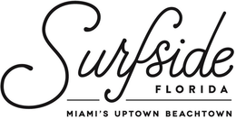 SURFSIDE FLORIDA MIAMI'S UPTOWN BEACHTOWN logo