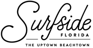 SURFSIDE FLORIDA THE UPTOWN BEACHTOWN logo