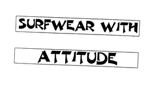 SURFWEAR WITH ATTITUDE logo