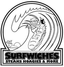 SURFWICHES STEAKS HOAGIES & MORE logo