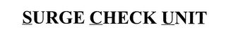 SURGE CHECK UNIT logo