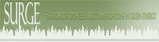 SURGE STANDARD, UPDATES & RECOMMENDATIONS IN GREEN ENERGY logo