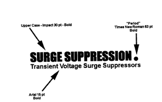 SURGE SUPPRESSION TRANSIENT VOLTAGE SURGE SUPPRESSORS logo