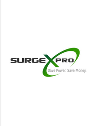 SURGE X PRO SAVE POWER. SAVE MONEY. logo
