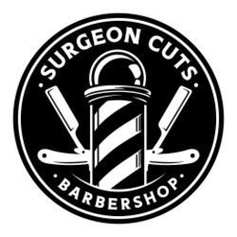 SURGEON CUTS BARBERSHOP logo