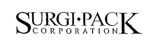 SURGI PACK CORPORATION logo